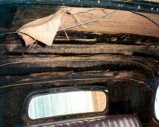 Taxi headlining removed 2